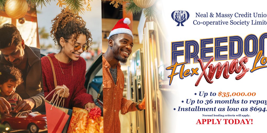 Christmas Freedom Flex Loan Website banner